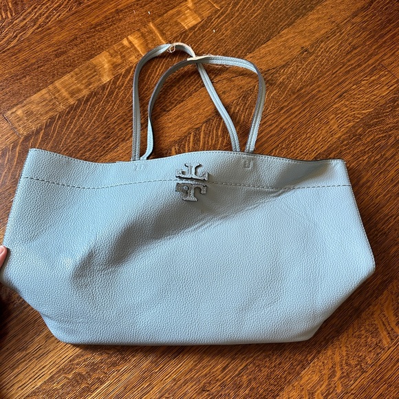Tory Burch Handbags - Tory Burch Powder Blue Tote Bag